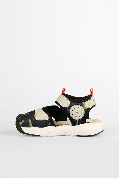 Vicco Men's Preschool Black Lightweight Sandals