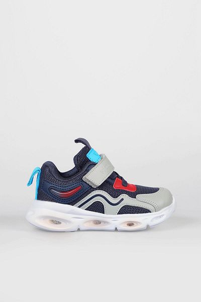 Vicco Navy Blue Rony Lighted Boys' Sports Shoes
