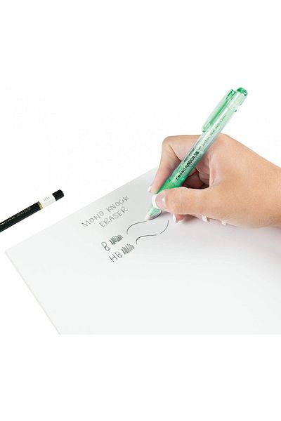 Tombow Mono Knock 3.8mm Kalem Silgi Şeffaf Yeşil