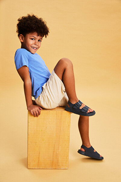 Vicco Miyu Lightweight Boys Preschool Navy Blue Sandals