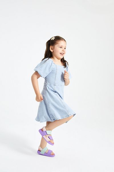 Vicco Krixi Lightweight Girls Lilac Sandals
