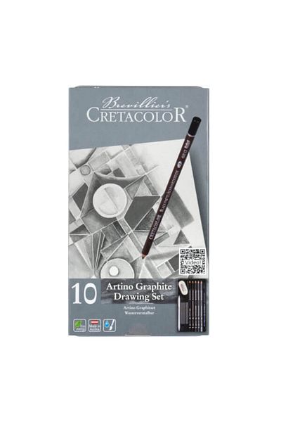 Abig Cretacolor Artino Graphite 10-Piece Drawing Set 400 21