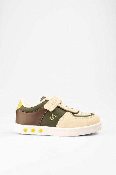 Vicco Sam Işıklı Boy's Khaki Sneaker