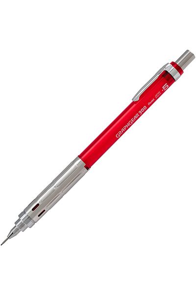 Pentel Graphgear 300 0.5 Mm Mechanical Pencil - Red