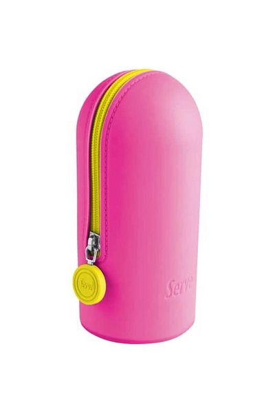 Serve Τσάντα μολυβιού Neon Pink Hoop