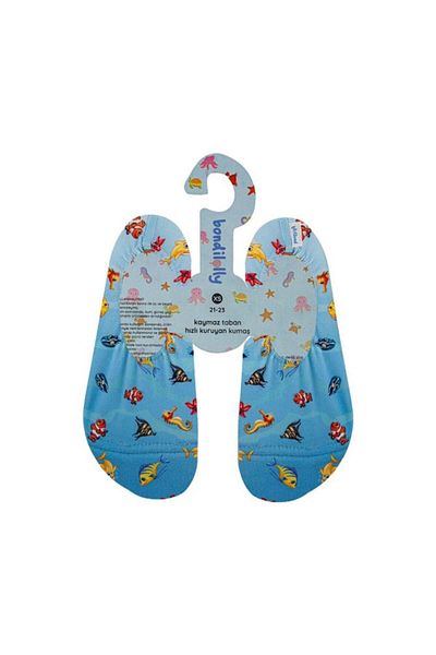 Bondilolly 1 - Fish Patterned Non-Slip Children's Sea Shoes