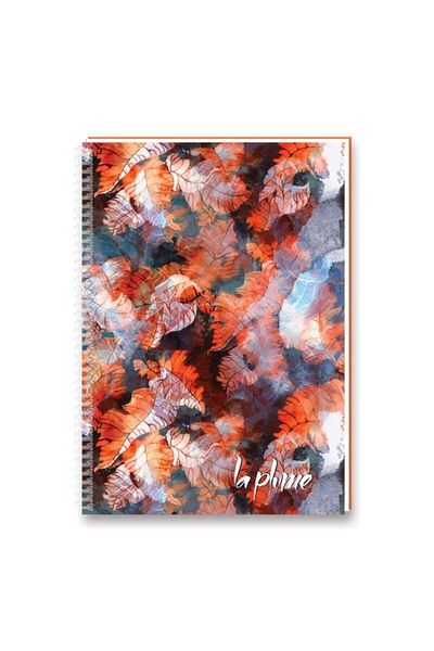 KESKİN COLOR La Plume Sharp Color 17X22Cm 60Gr - Light and Unlined Notepad with Plastic Cover / B37