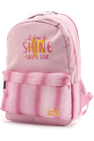 Cambridge Polo Club Shine Star Double Main Compartment Unisex Children's Primary School Backpack Pink / Cpo4087.00