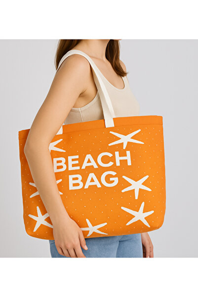 Sebir Moda Τσάντα παραλίας με μοτίβο αστερίας θάλασσας