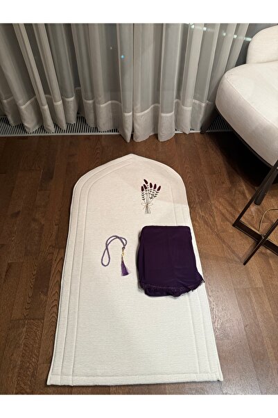 İstanbuliyah Lüx ortopedik diz ağrıtmaz şönil kumaş seccade ve namaz elbisesi