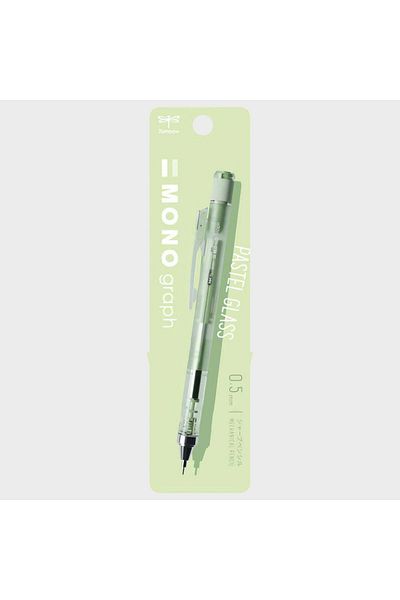 Tombow Mono Graph Pastel Glass Mechanical Pencil 0.5mm Glass Green Lv-T-Dpa-149C