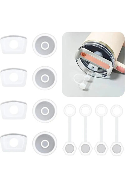 Yenigeldi 2 Set Silikon quencher uyumludur Dökülmeye Dayanıklı Sızdırmaz Seti...