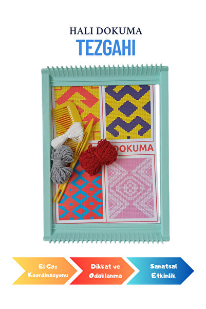 miranino Plastik Halı Dokuma Tezgahı