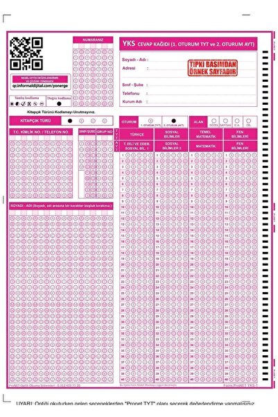 İnformal Yayınları 2026 Msü Ösym Tıpkı Basım Çıkmış Soru 8li Deneme Paketi Video Çözümlü Türkiye Geneli