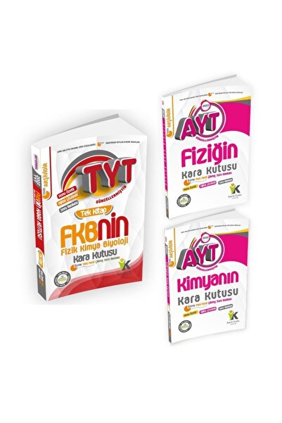 Karakutu Yayınları Tyt Ayt (FKB) Fen Bilimlerinin Kara Kutusu Eko Set Konu Öz...