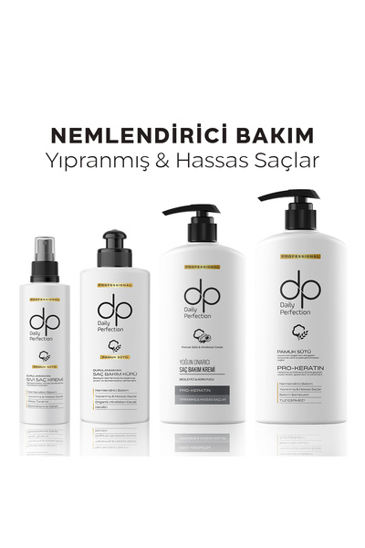 dp Daily Perfection Saç Bakım Kremi Pamuk Sütü & Hindistan Cevizi 400 ml