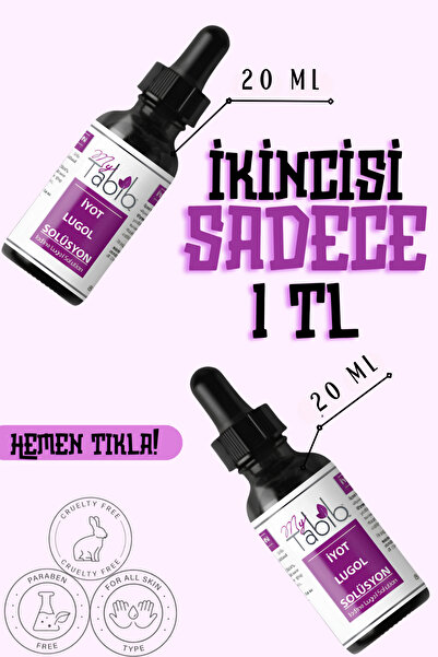mytabib Iyot Lugol Solüsyon %2 Damla 20 ml