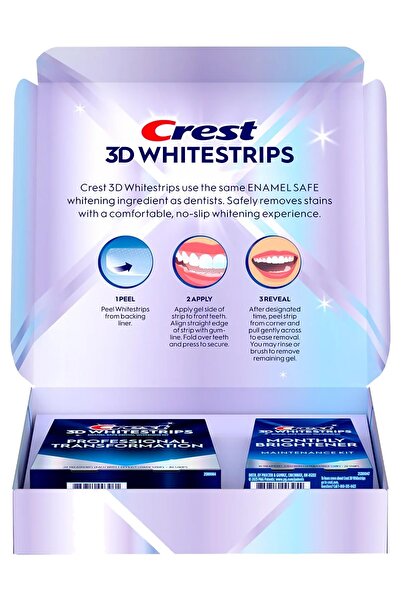 CREST 3d Whitestrips Professional Brightening Set