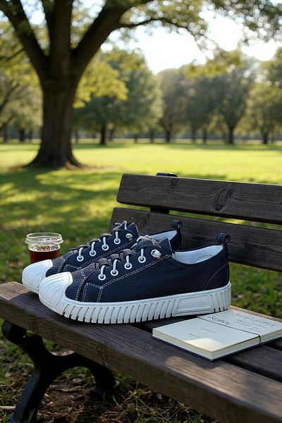 Afşin Orthopedic Rubber Laced Sports Linen Shoes Stylish Comfortable Sneaker