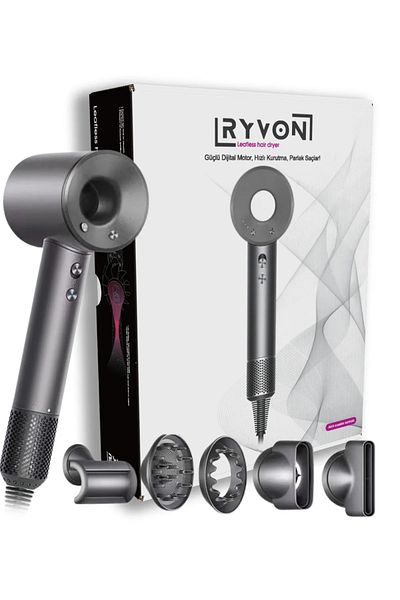 RYVON مجفف شعر قوي 5 رؤوس