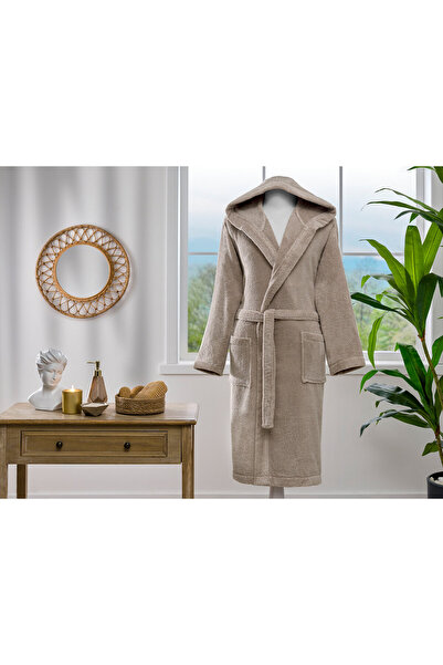 Özdilek Πλεκτό μπουρνούζι με κουκούλα