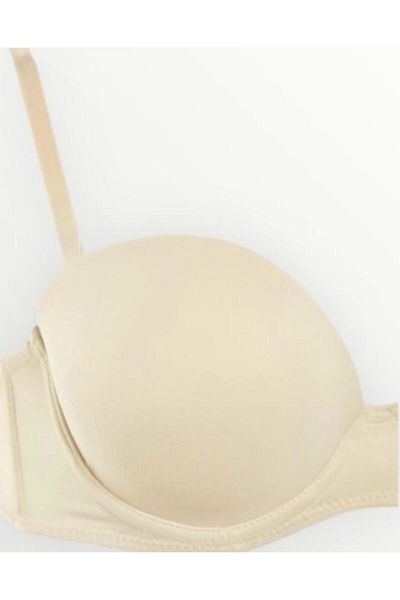 ELOSH BOUTIQUE Πλεκτό σουτιέν με λουράκι με σχοινί Extra padding/Push-Up Tshirt Bra