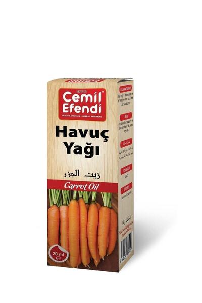 Cemilefendi 20 مل زيت الجزر النقي الطبيعي 100% - معصور على البارد