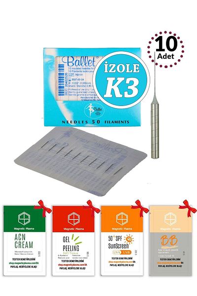 Ballet 10Pcs K3 Isolated Hair Removal Needle Original K3 Isolated Needle