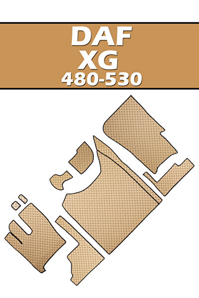 VIPTIRSHOP DAF XG 480-530 (2022-2025) (نموذج مقعد الركاب القابل للطي)