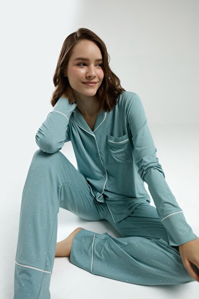 Pierre Cardin Women's Halter Neck Pajama Set