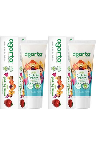 Agarta Natural Toothpaste 75ml Children (Set of 2)
