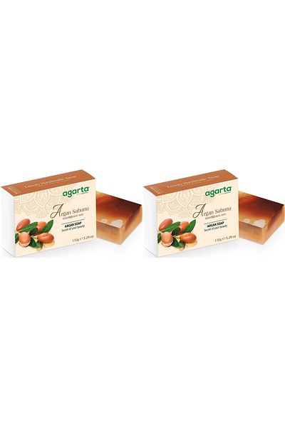 Agarta Handmade Natural Soap 150Gr Argan (Set of 2)