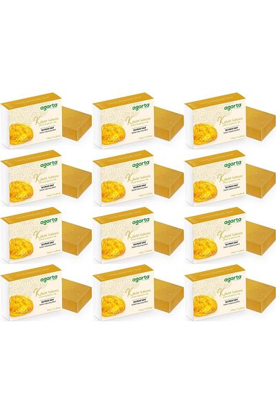 Agarta Handmade Natural Soap 150Gr Sulfur (Set of 12)