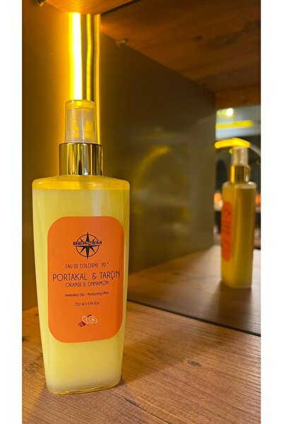Berçem Kozmetik PORTAKAL & TARÇIN EAU DE COLOGNE 70 ° KOLONYA