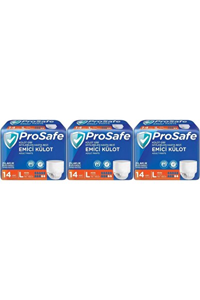 PROSAFE Emici Külot Hasta Bezi L - Büyük - Large 42 Adet (3PK*14)