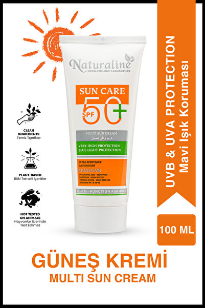 Naturaline Multı Sun Güneş Kremi +50 Spf Yüksek Koruma