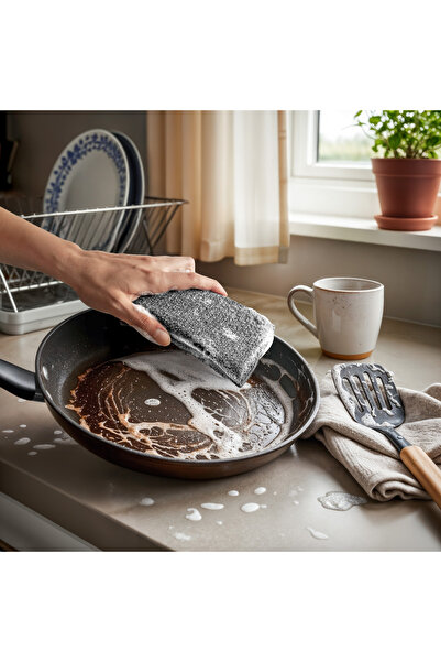 Silva Ultrafiber Premium Zor Kir Bulaşık Süngeri (15x10 cm)