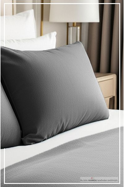 QURRY 4 Colorful, 50X70 Covered Ranforce Luxury Pillowcase, Cotton Pillowcase, Allergic Pillowcase