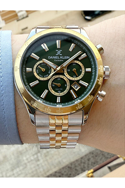 Daniel Klein Erkek Kol Saati Çelik Fonksiyonel Kordon Su Geçirmez