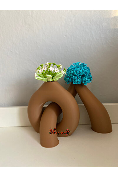 librescraft 3d Gift House, Office 20 cm Διακοσμητικό Σετ Βάζας (ΕΠΙΚΟΙΝΩΝΗΣΕΤ...