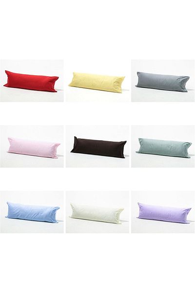 AKGÜN EV TEKSTİLİ Multi-Purpose Orthopedic Cylinder Pillow Neck Leg Waist Support Pillow 15x50 cm