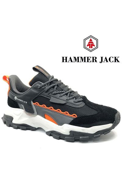 Hammer Jack 101-24825-m Lister Sneaker Men's Sports Shoes Black