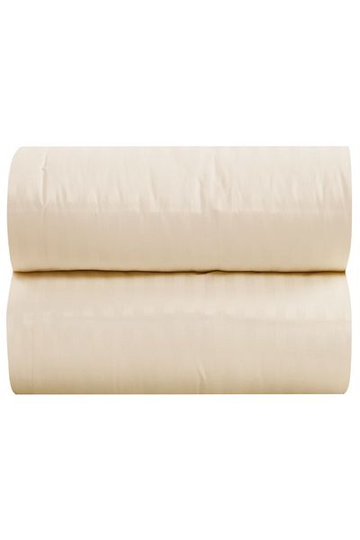 Red Rose Redrose Hotel Double Bedspread Set, High Quality, Movable Filling, 240 x 260 cm - White
