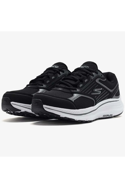 SKECHERS Go Run Consistent 2.0 128606 Advantage Kadın Koşu Ayakkabısı SİYAH-BEYAZ