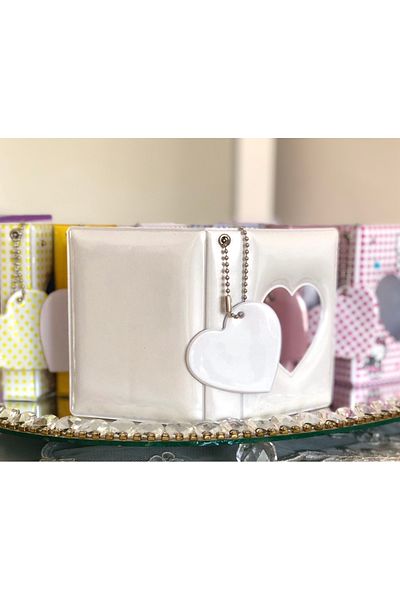 Lila Jewellery Binder Kpop Photocard Mini Album White (ΔΩΡΟ 2 ΦΩΤΟΚΑΡΤ, ΤΑΙΡΙΑΖΕΙ ΤΟ ΠΡΟΪΟΝ ΣΤΗΝ ΕΙΚΟΝΑ)