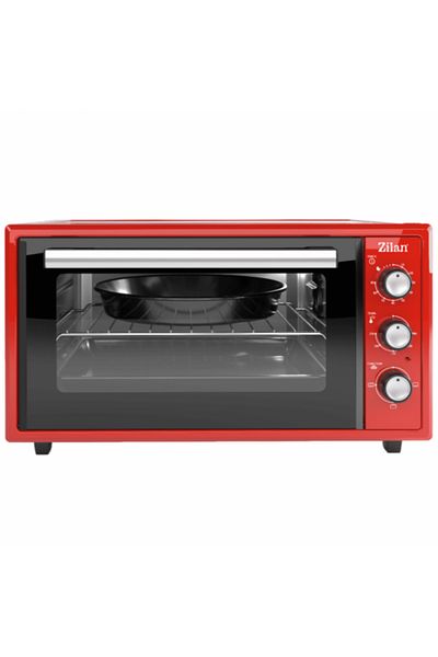 Zilan Cuptor Electric Zilan - 2000W, 45L, Timer, Termostat, 3 Trepte, Interior Emailat - ZLN5650