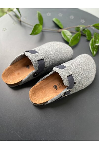 Land of Cork Παντόφλες εσωτερικού χώρου Unisex Sabo Ανατομική Σόλα από φελλό από φυσικό μαλλί