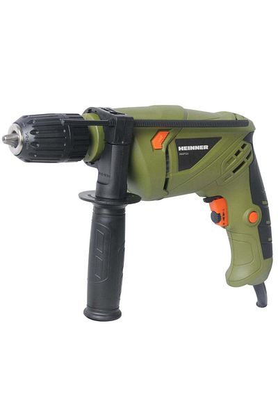 Heinner Bormasina Percutie Heinner - 500W, 3000 RPM, 13mm, Masina Gaurit, Insurubat, Autofiletanta - AMGP020