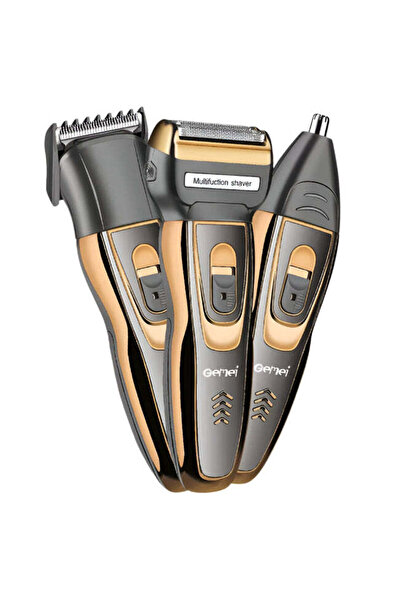 Luxis Trimmer, aparat de ras 3 în 1, reîncărcabil, lame din oțel inoxidabil, ...