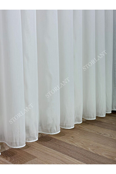 Storlant Κουρτίνα από τούλι από μαλακό μπαμπού βαρύ γραμματόσημο 1/3 συμπιεσμένο πλισέ χωρίς σιδέρωμα |   Το μοντέλο που προτιμάται πιο πολύ